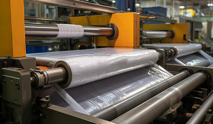 What is a plastic film blowing machine?