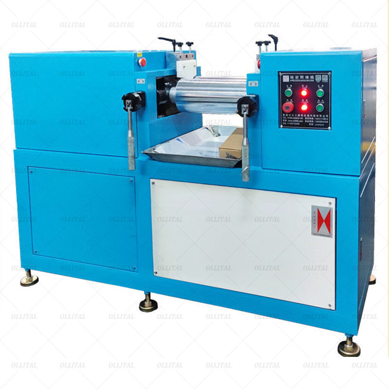 Oil Heated 6-Inch Laboratory Plastic Open Type Two Roll Mill