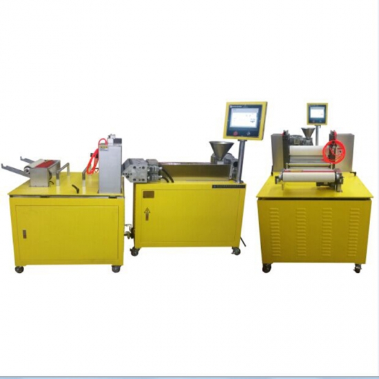 Lab Single Screw Extruder For Casting Film Lines For PP,TPE, PVC, LDPE